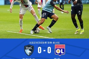 188金宝博体育官方网站-里昂客场0-0十人勒阿弗尔，斯特凡-扎加杜染红，内戈抽射中柱
